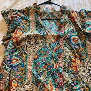 Light Flowy 3X top perfect for the summer! NWT